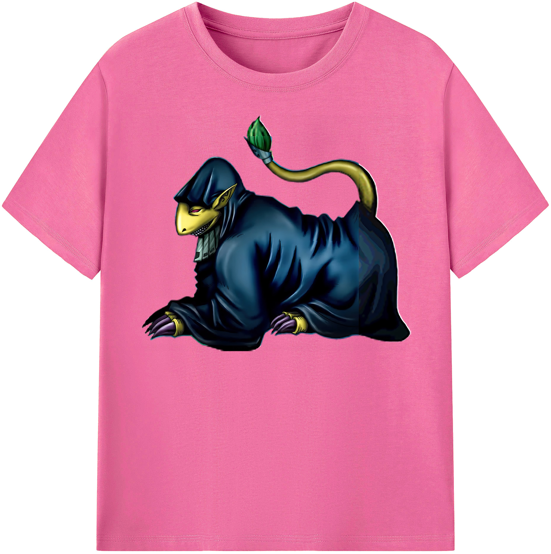（画像用） 遊☆戯☆王 Yu-Gi-Oh! レディースカジュアルプリントTシャツ（綿100％）